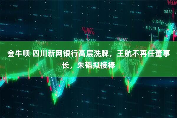 金牛呗 四川新网银行高层洗牌，王航不再任董事长，朱韬拟接棒